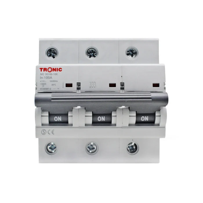 Miniature Circuit Breaker 3 Pole 100A
