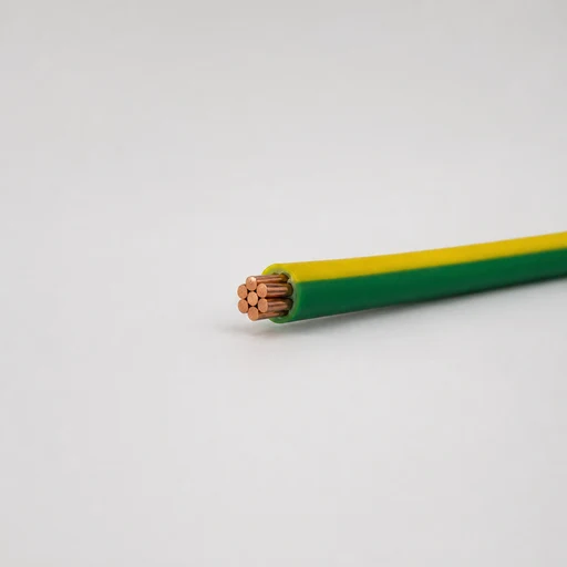 Single Core Stranded Electrical Cable – 35mm Yellow/Green (Per Meter)