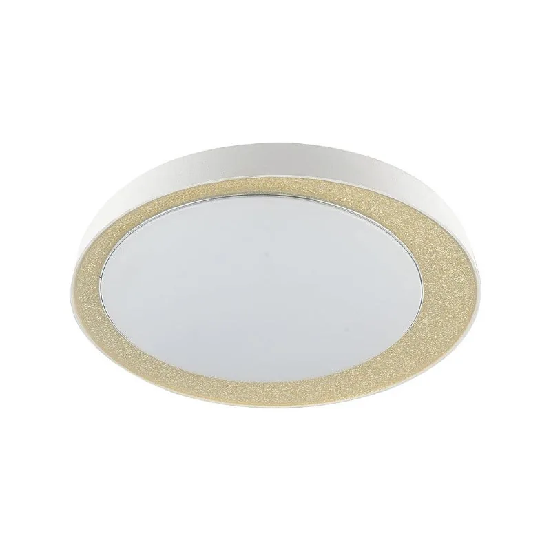 White With Yellow Half Moon Tri Colour LED Light