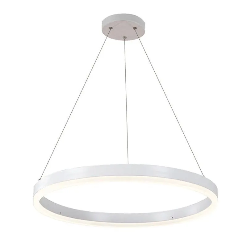 Circle Contemporary Warm White Hanging Light