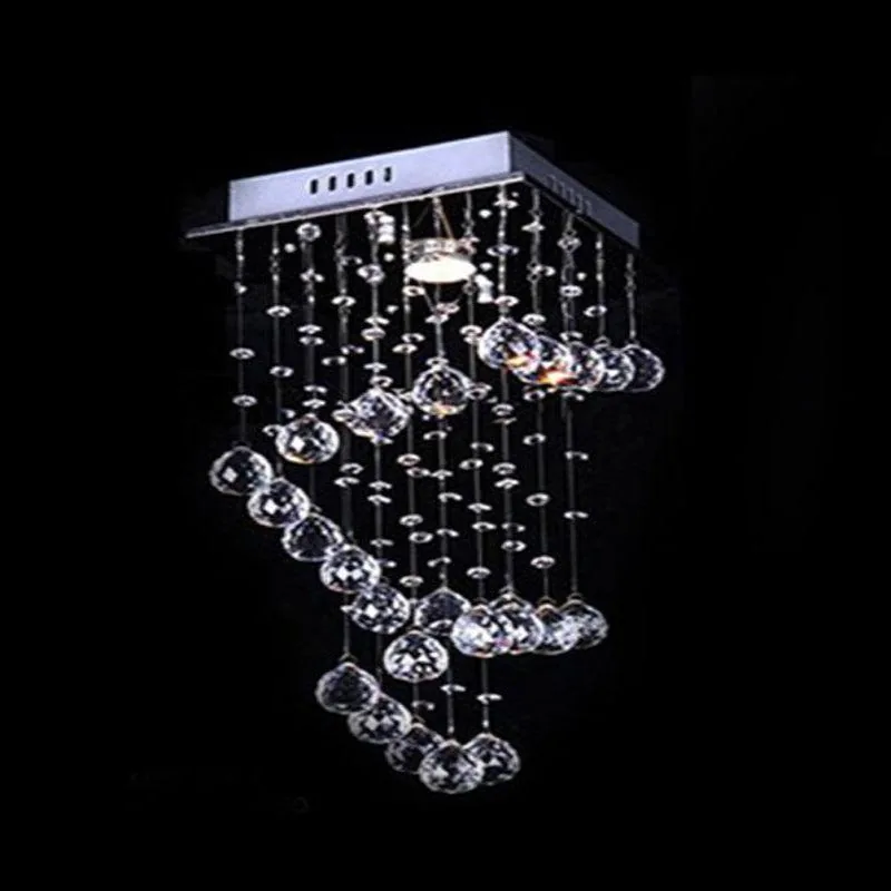 Modern Crystal Raindrop Chandelier