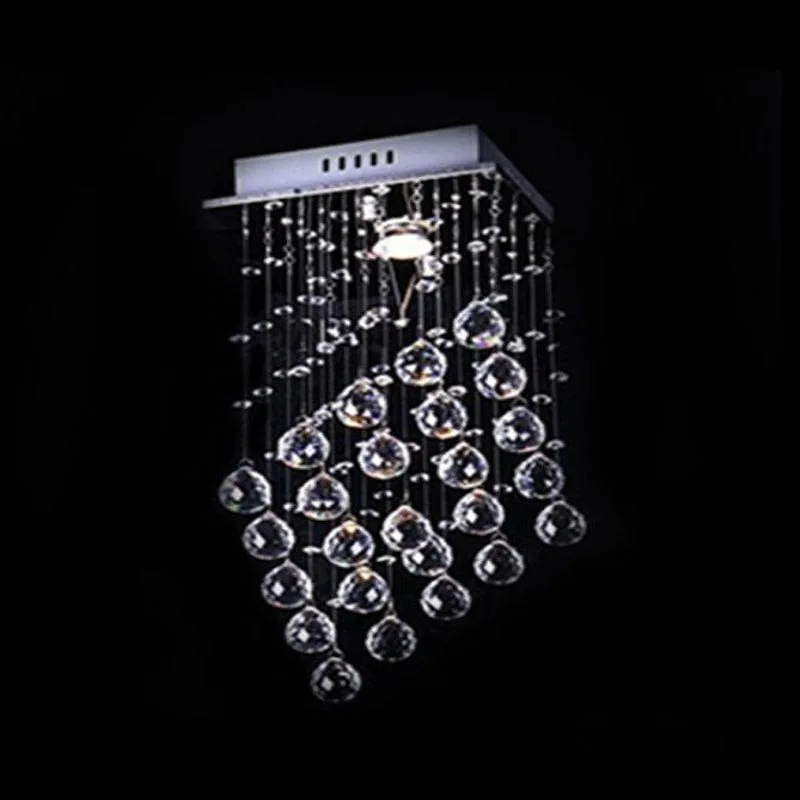 Modern Crystal Raindrop Chandelier