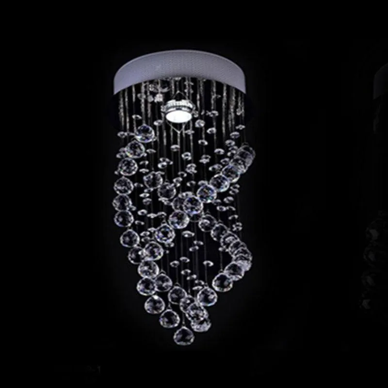 Modern Crystal Raindrop Chandelier