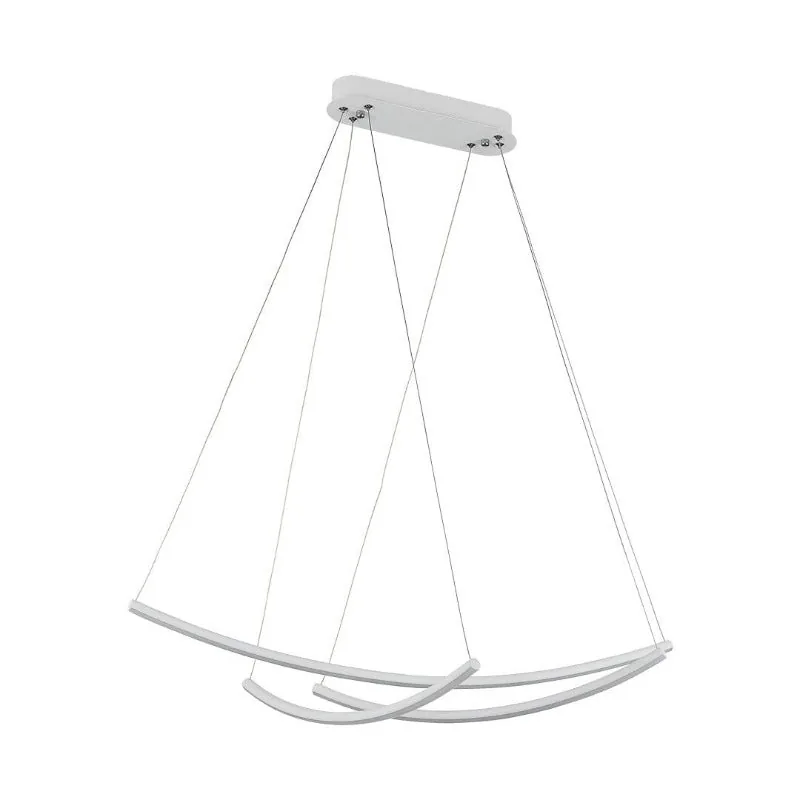 Aluminium Red Pendant Light