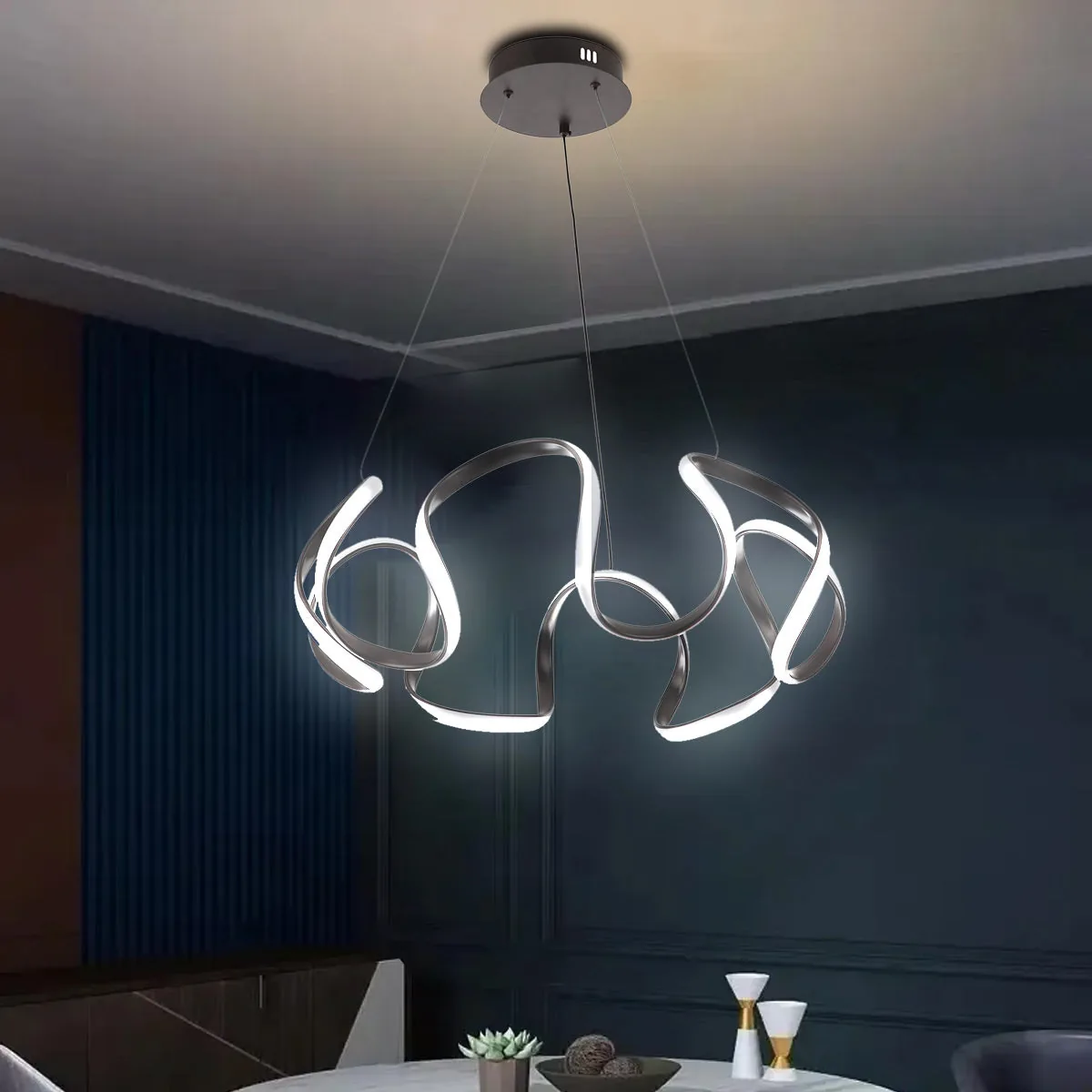 Bamboo Dome Pendant Lamp – Compact Natural Wood Style, E27 Holder