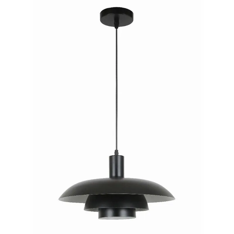 Contemporary Black Pendant Light