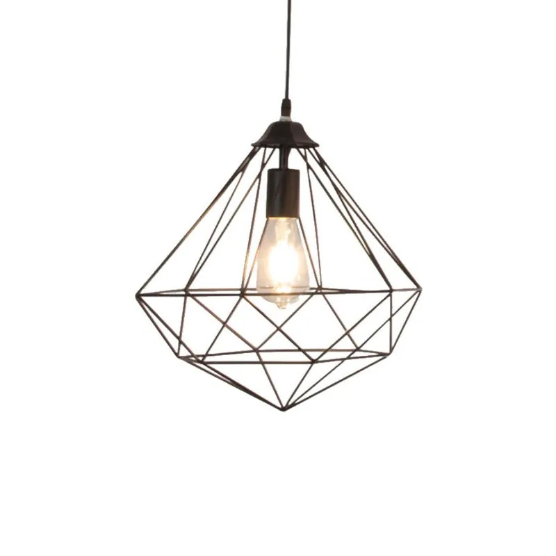Diamond Cage Pendant Lamp