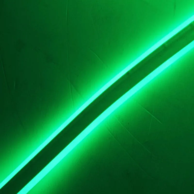 Double Sided LED Neon Strip Light Roll - Green