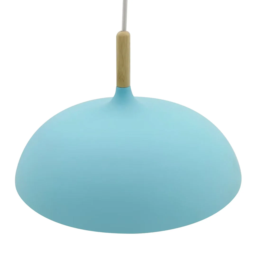 Elegant Sky-Blue Pendant Light