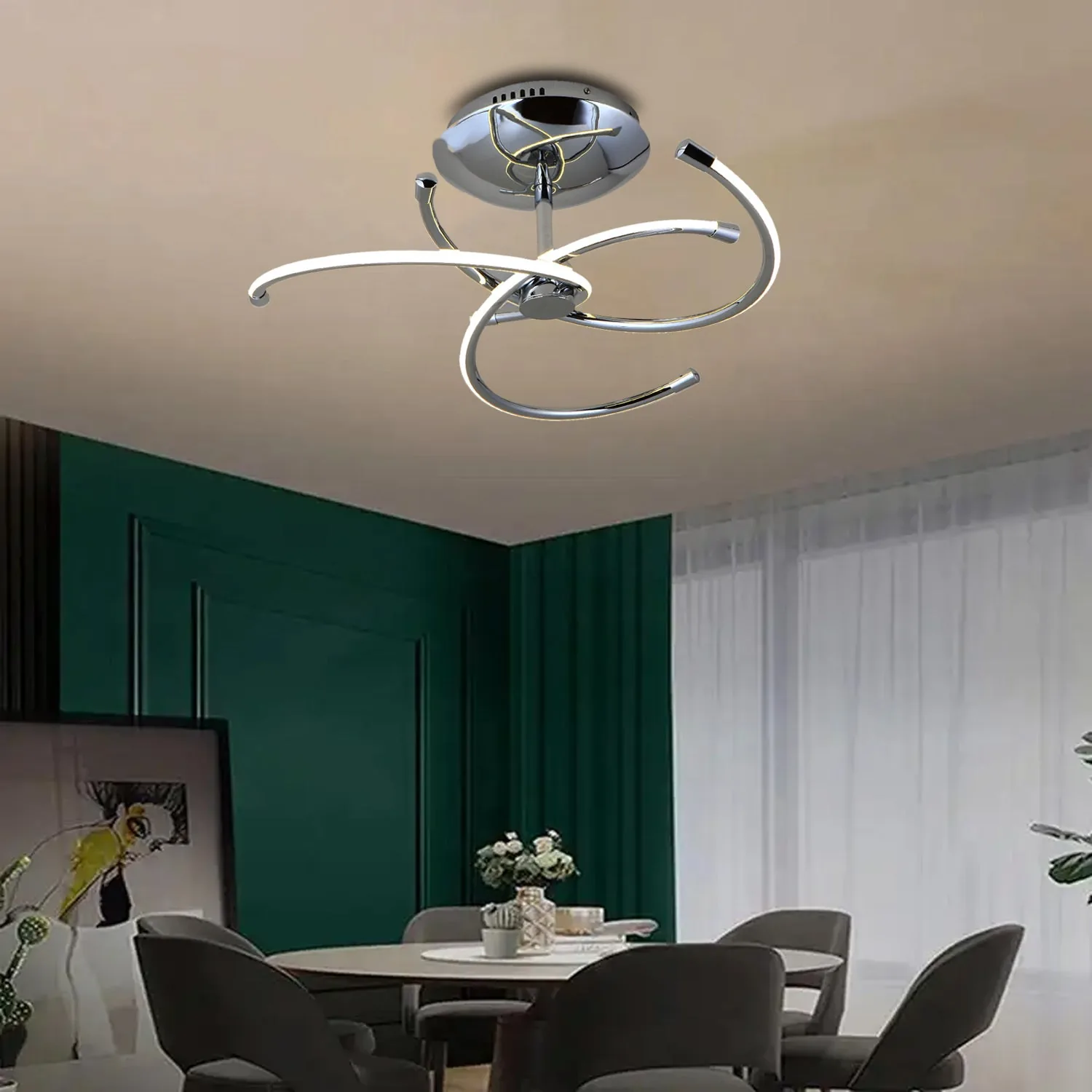 LED Ceiling Lamp 55W 6000K