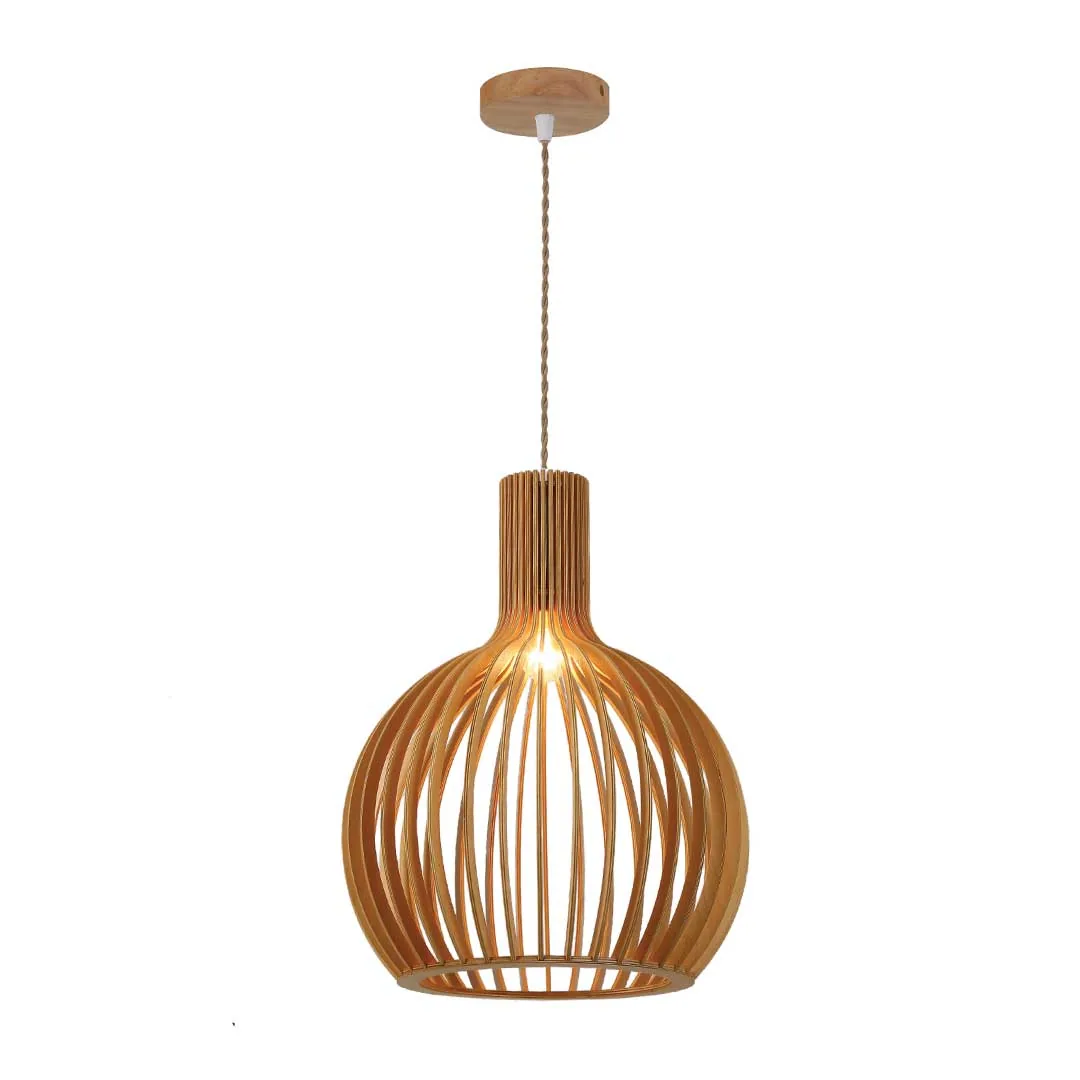 Modern Wooden Pendant Light
