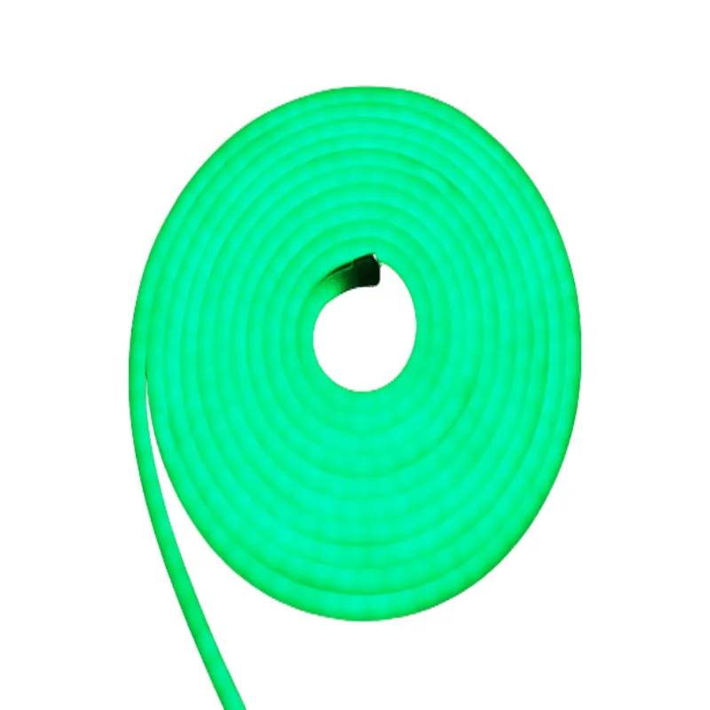 Single Sided LED Neon Green Strip Light
