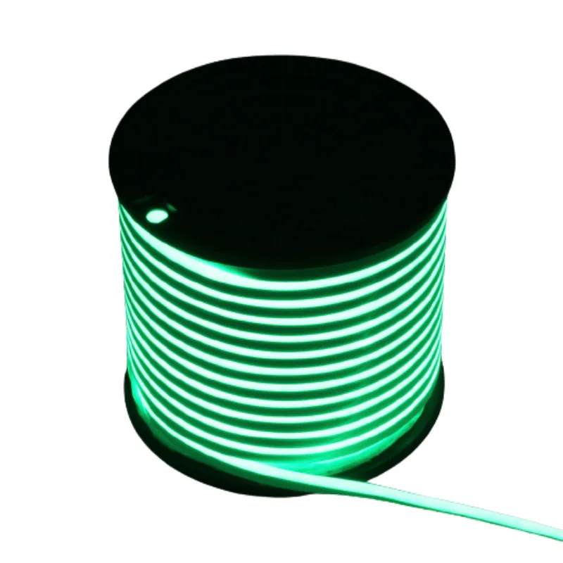 Single Sided LED Neon Strip Light - Green