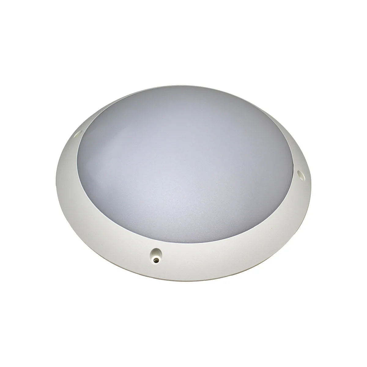 Bulkhead Outdoor Light with Bayer Polycarbonate White 600A1