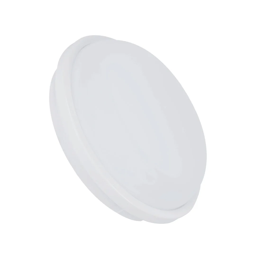 Round White LED Bulkhead 15 Watts