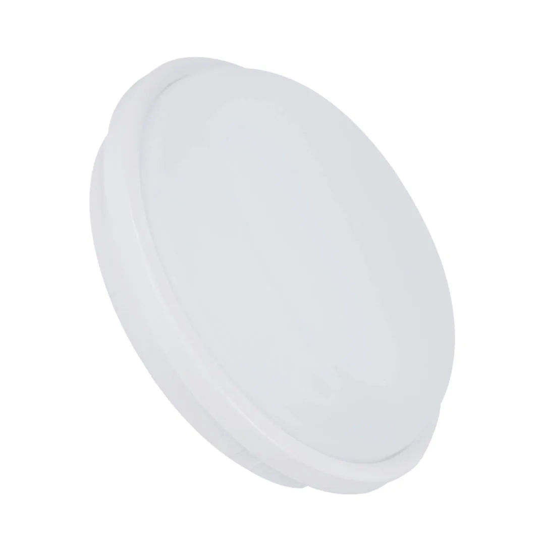 Round White LED Bulkhead 20 Watts