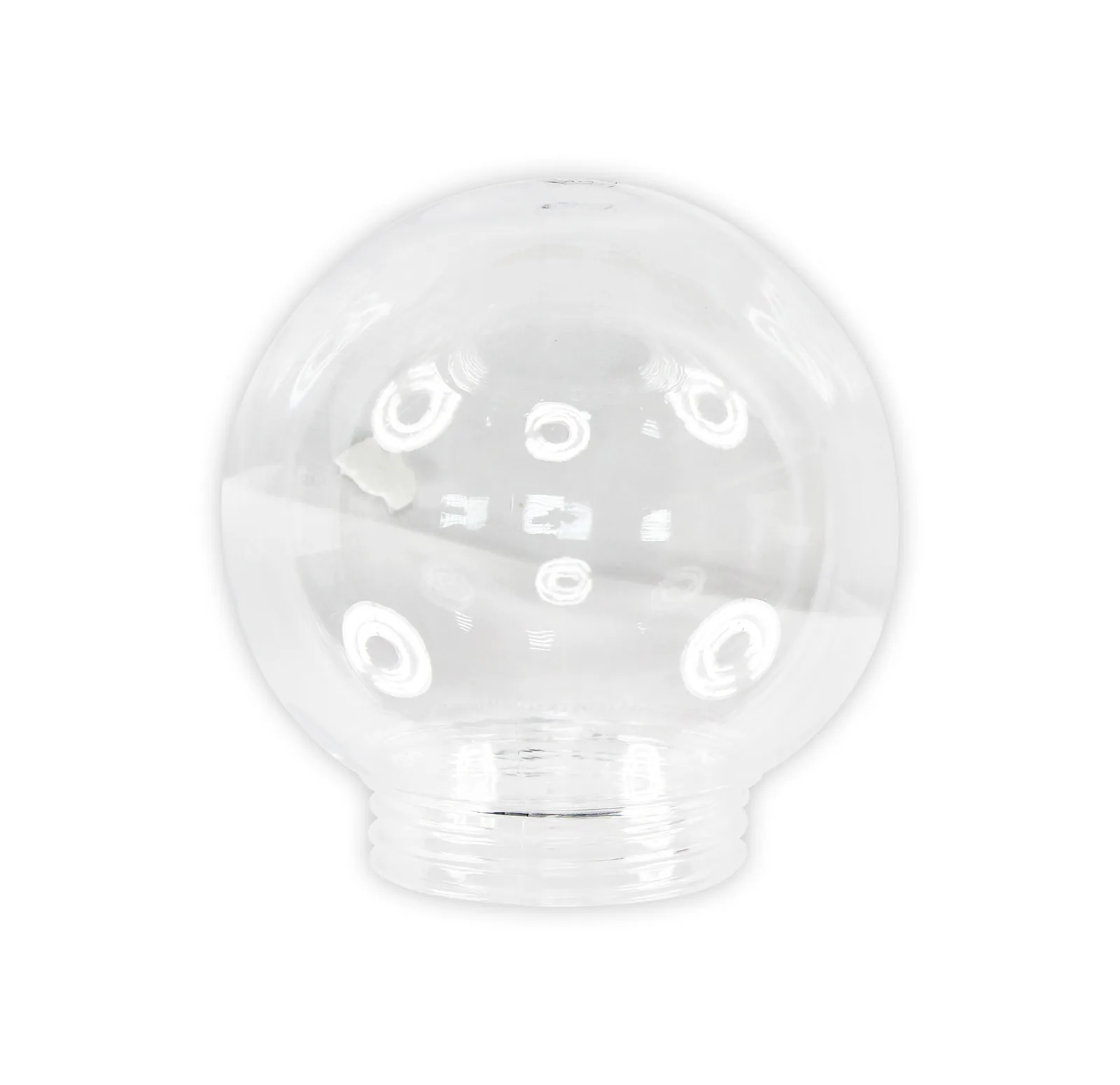 Glass Dome Light Cover 150mm Clear