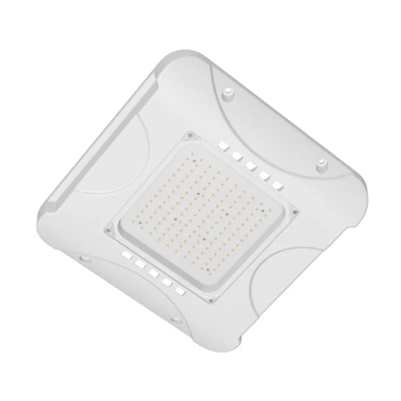 100W LED Canopy Light – Durable Outdoor Ceiling Fixture (White)