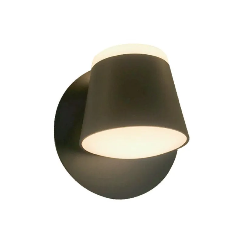 360 Degrees LED Wall Lamp Black