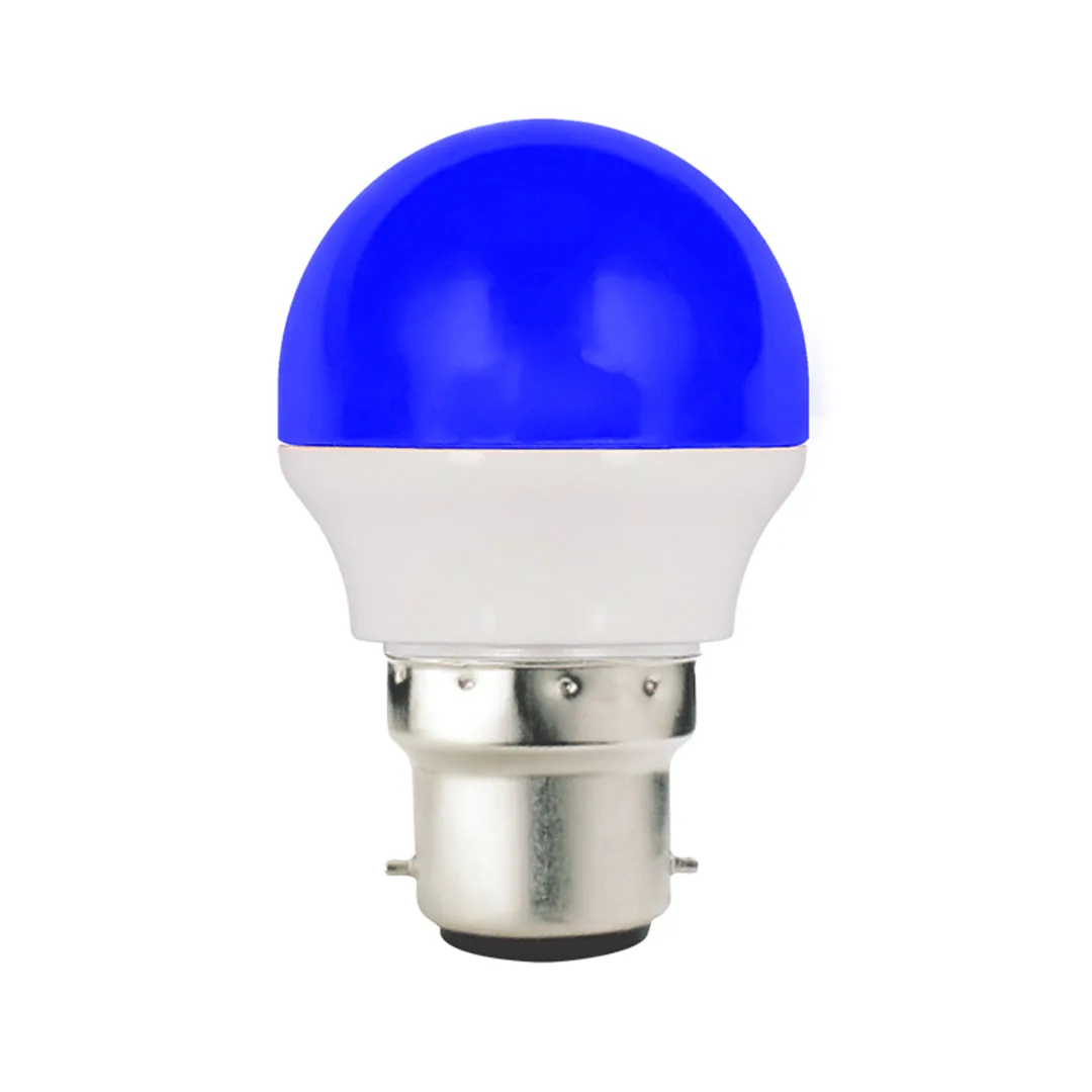 Bulb LED Blue 2 Watts B22 (Pin)