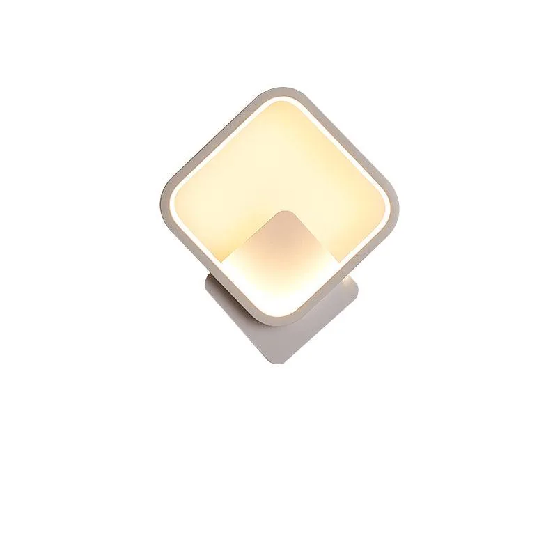 Creative Square Tri Colour LED Wall Light
