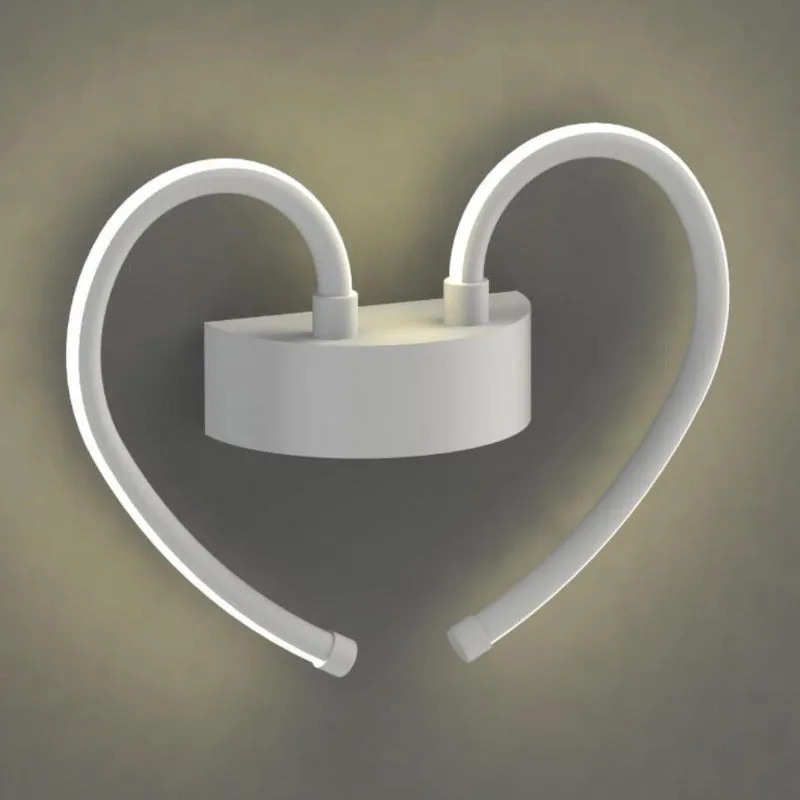 Heart Shape LED Wall Light