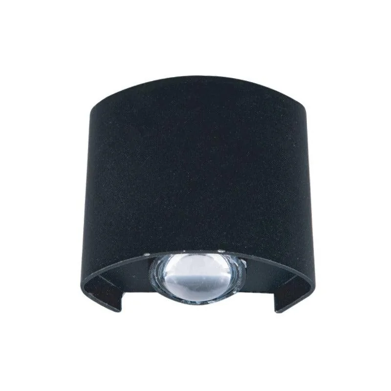 Rectangular-shaped Curved Up & Down Red, Green & Blue 2 Watts