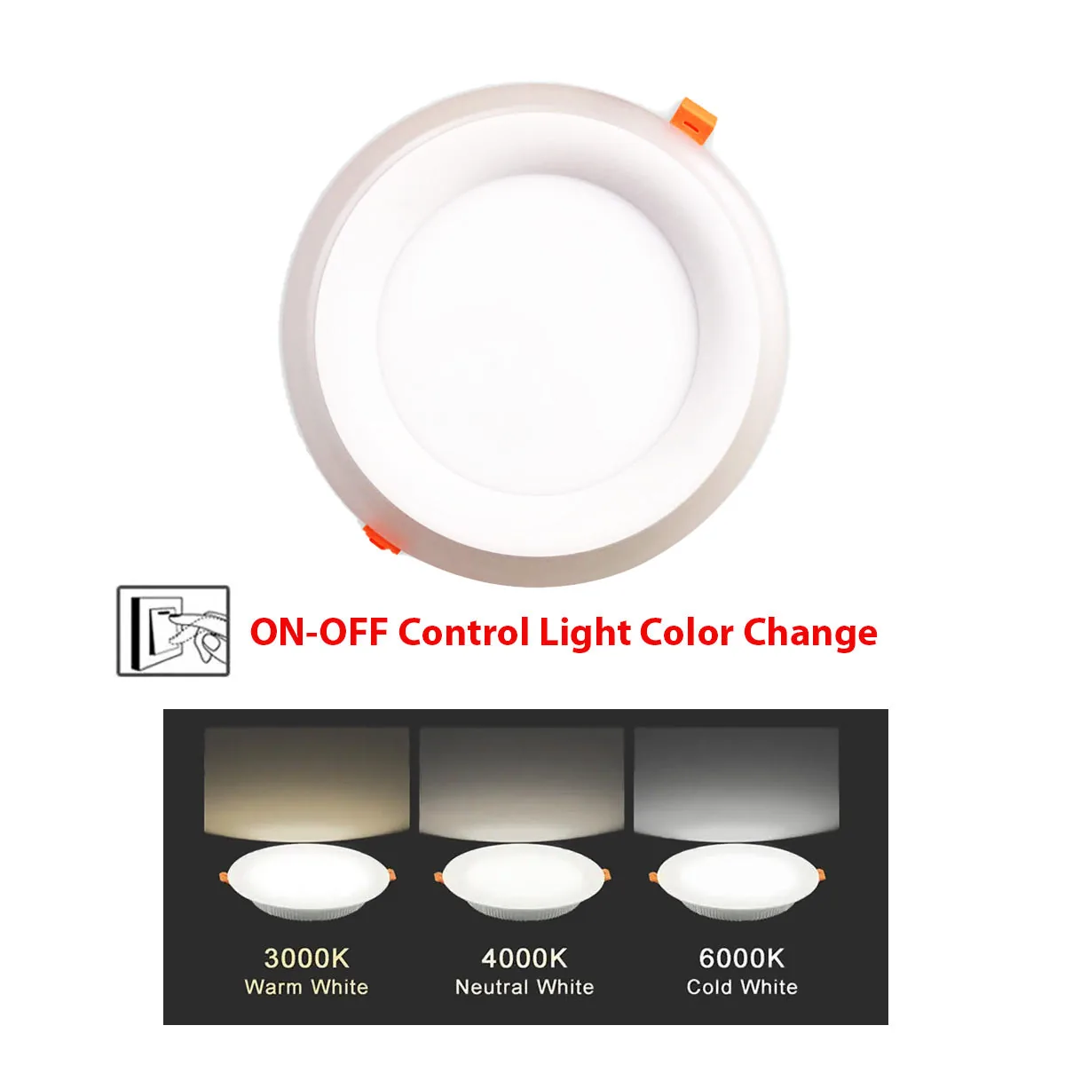 Slim LED Downlight with Frosted Diffuser