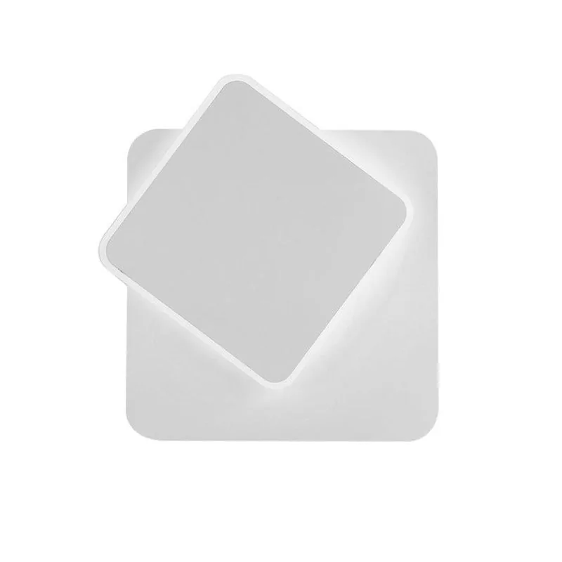 Tilted Adjustable Square Day Light LED Wall Light