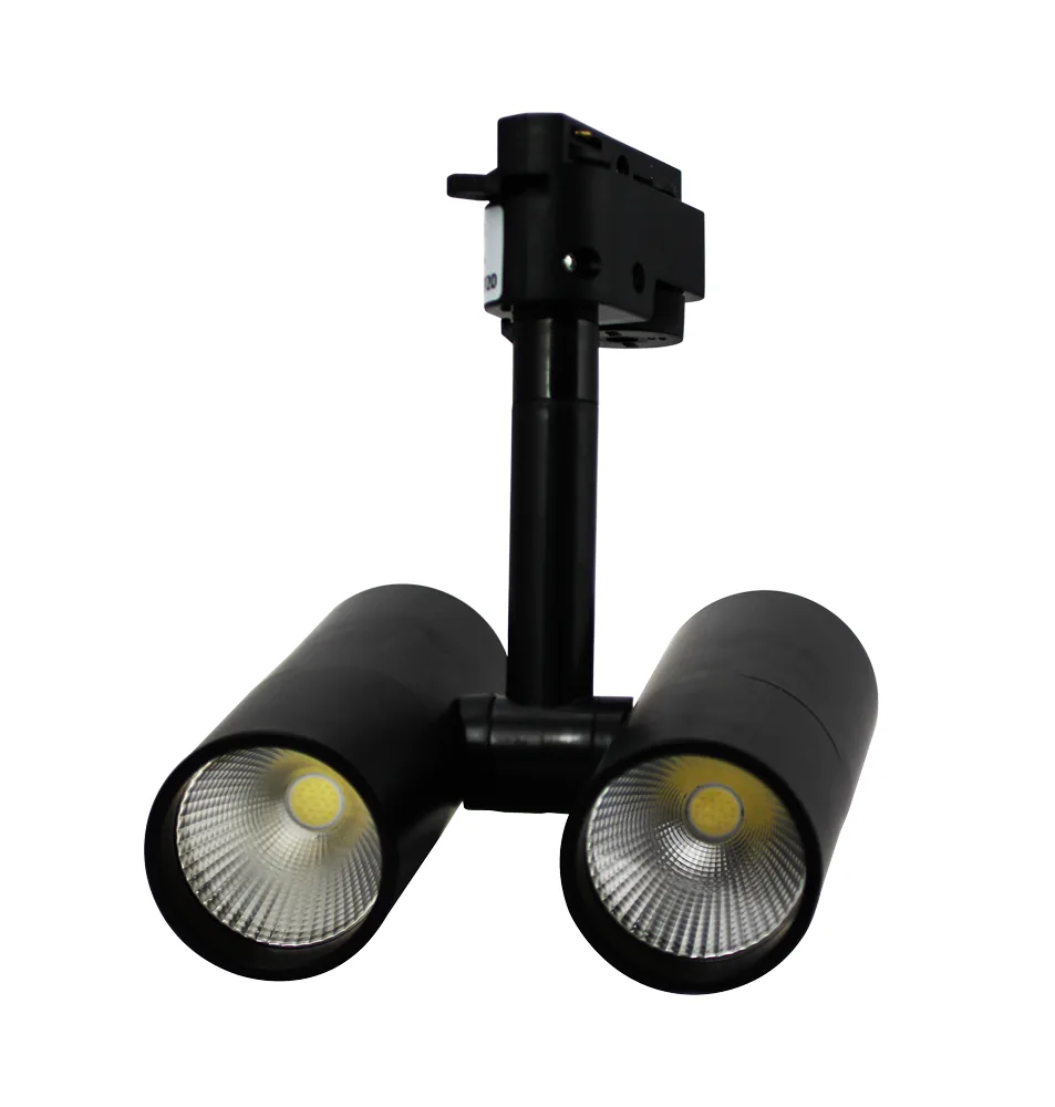 Track Light Head Warm White LED 2Ways