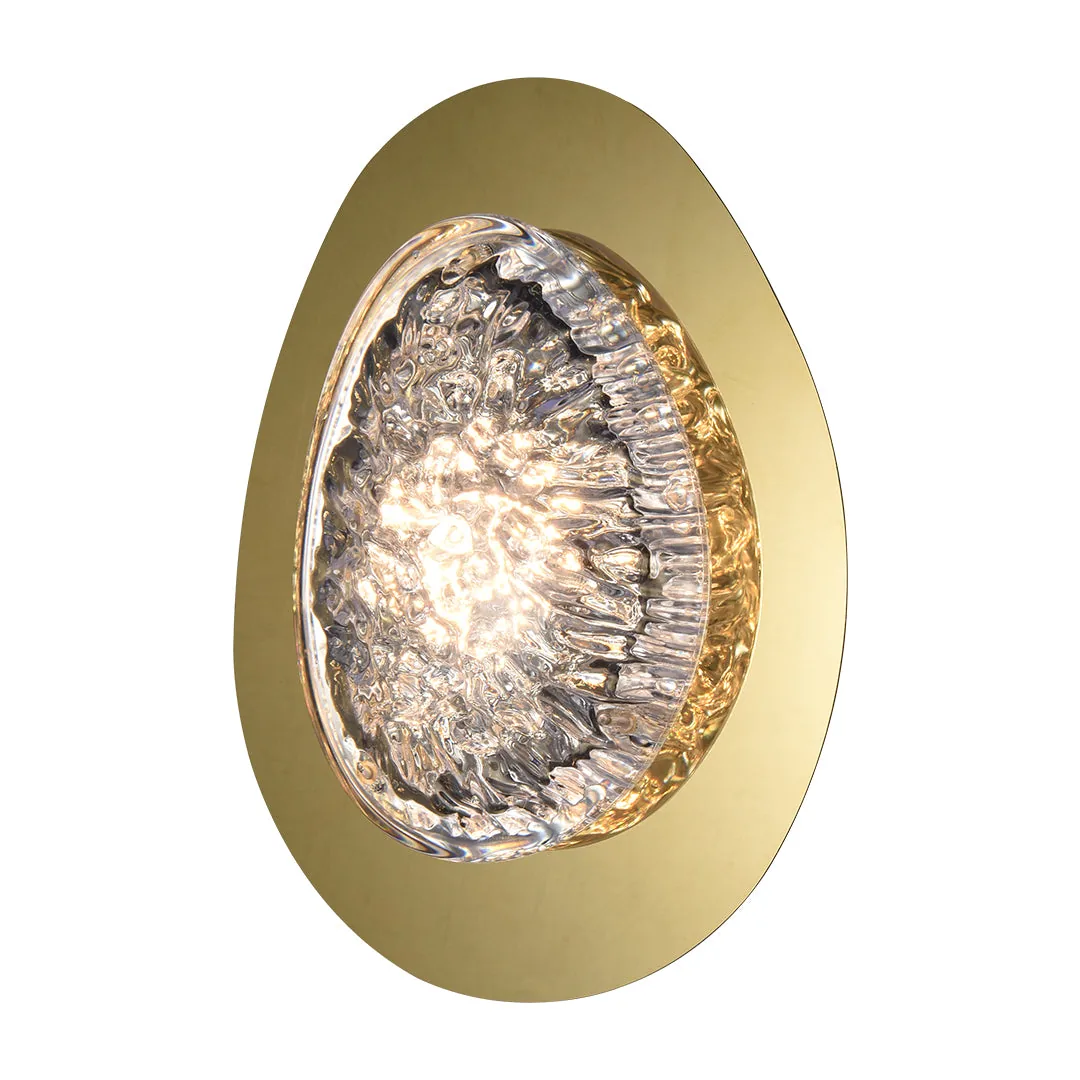 Tronic Wall Light 7W Gold + Clear