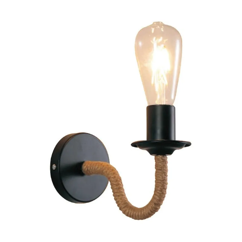 Vintage Rope Wall Lamp