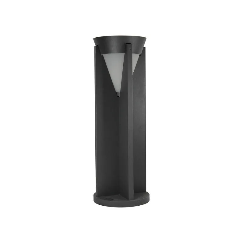 Black Garden Bollard