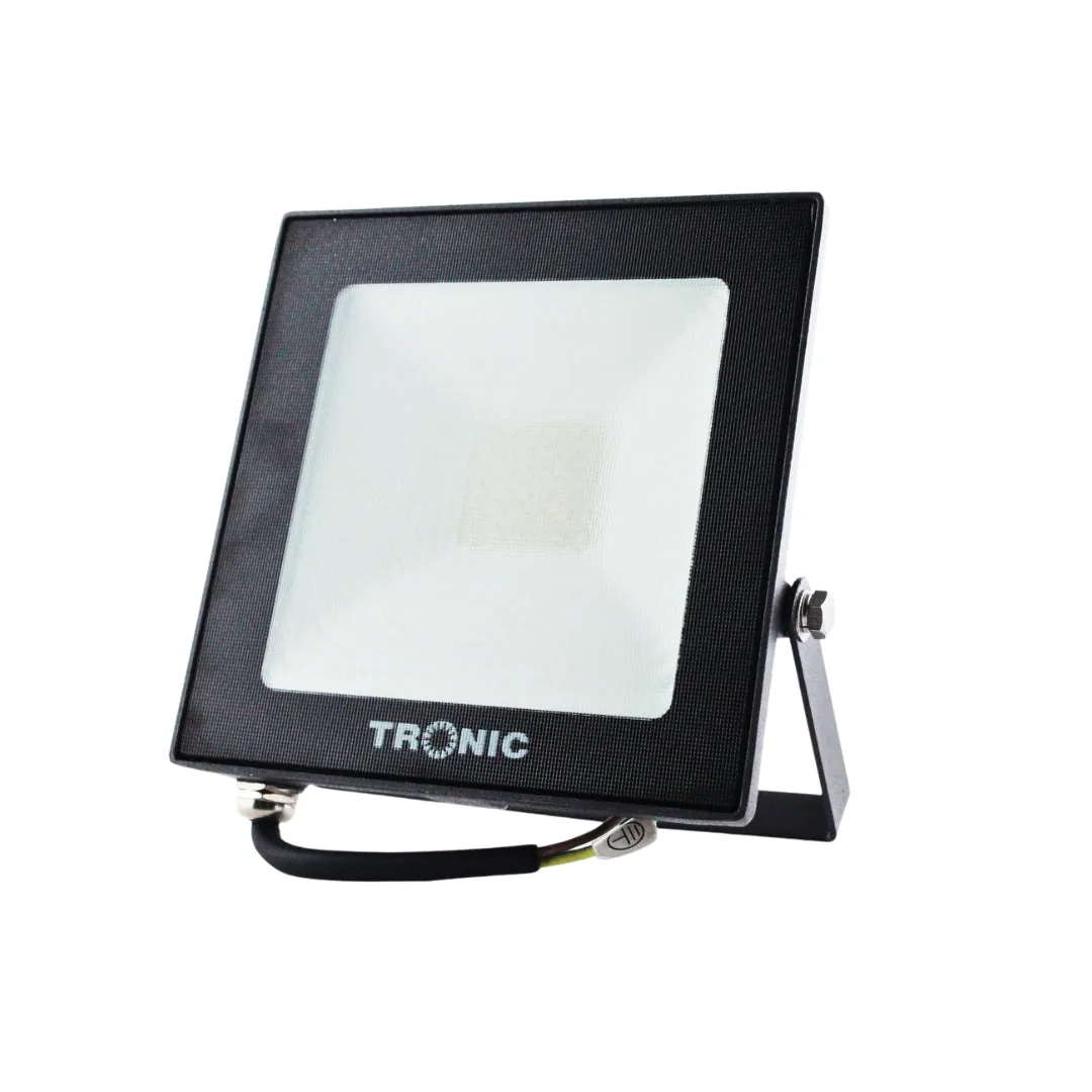 50W Warm White LED Flood Light – IP65, 2700K, 4kV Surge Protected