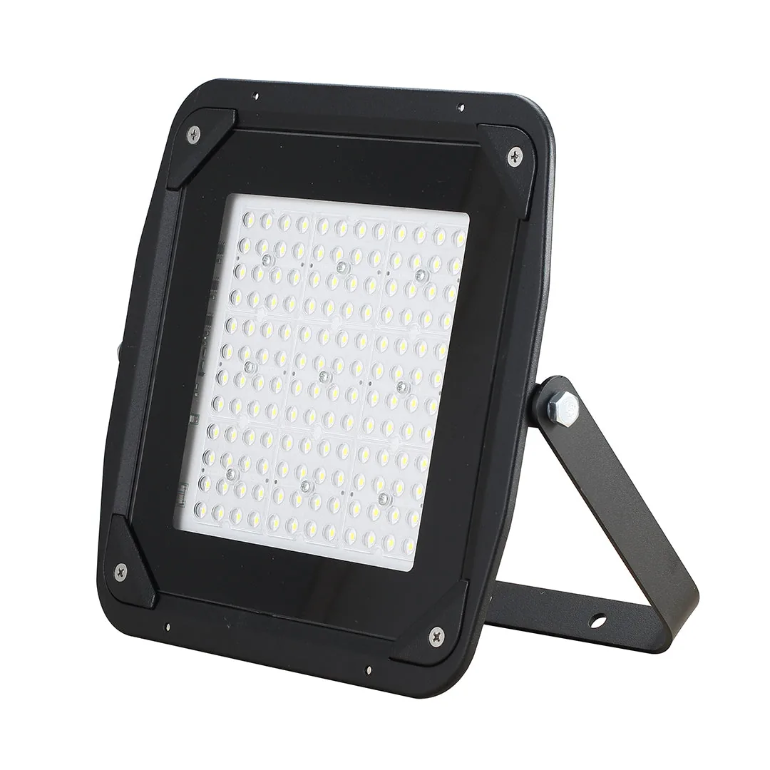 Compact 100W LED Flood Light – Warm White, Aluminium Body (3000K)