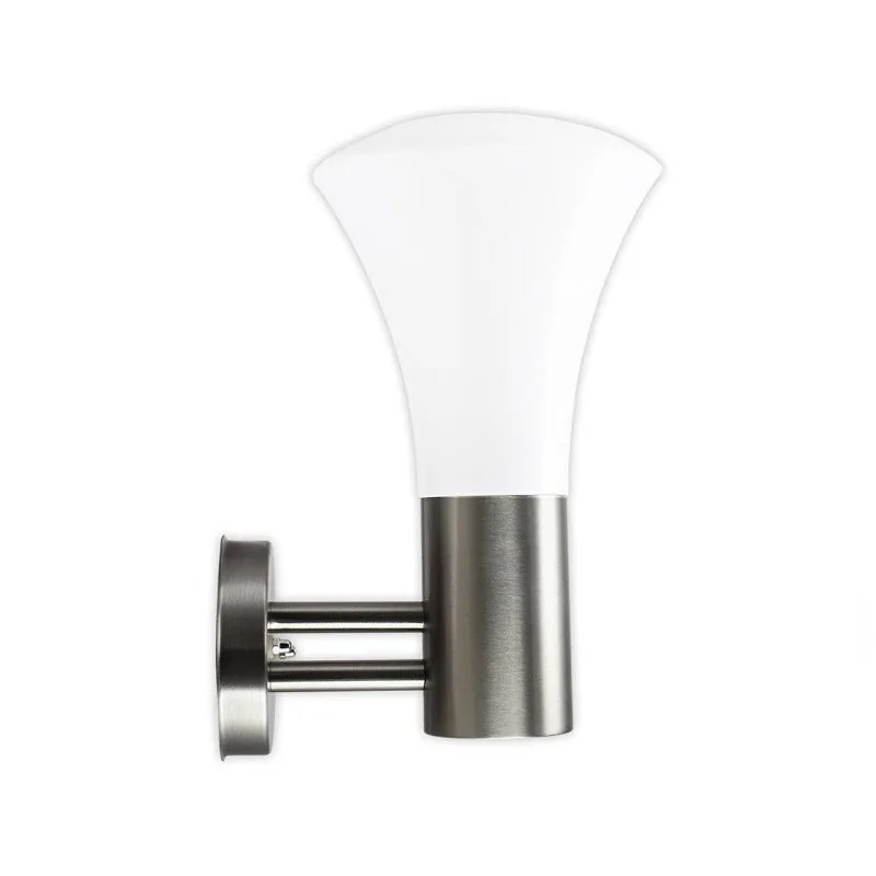 Chrome Wall Light with Opal Diffuser