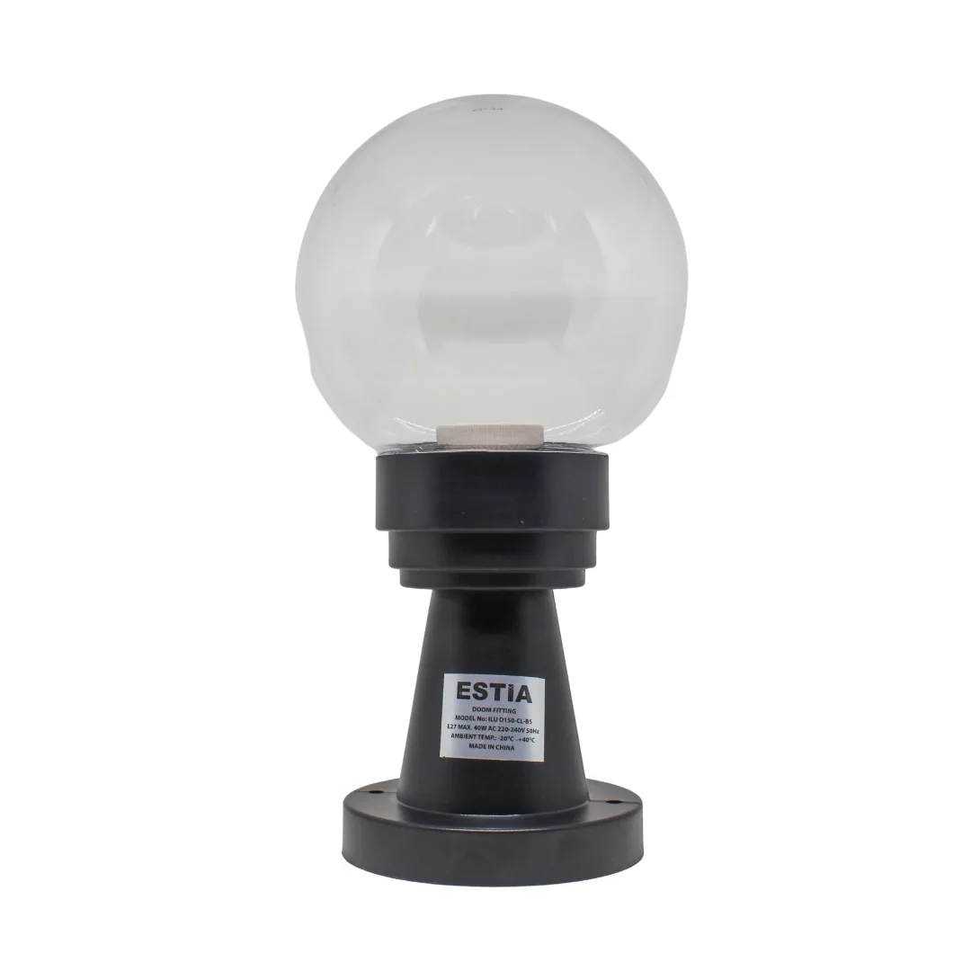 Glass Dome Clear with Base - 150mm