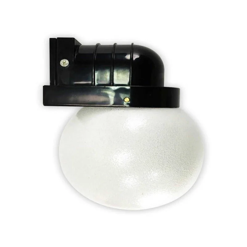 Globe Black Wall Light