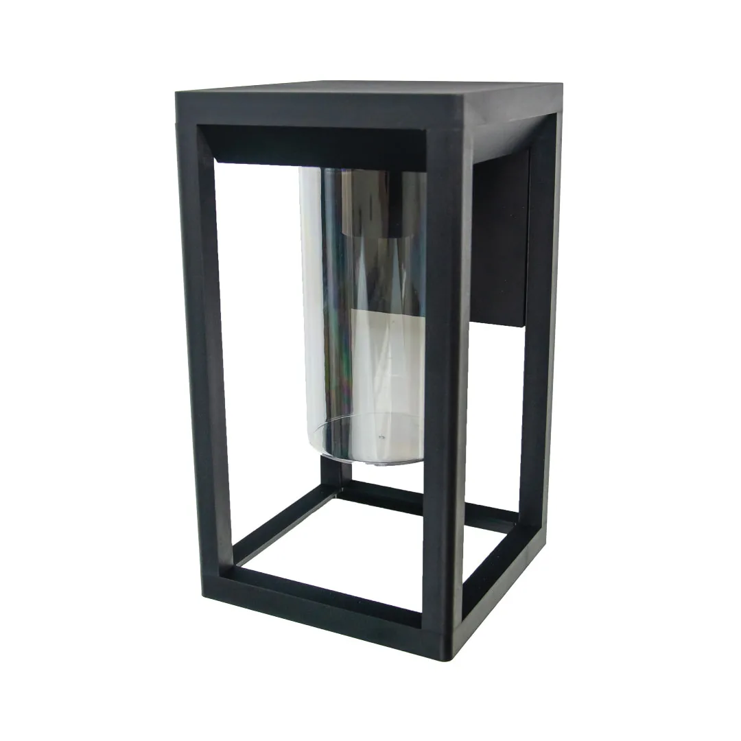 Modern Lantern Wall Light – E27 IP44
