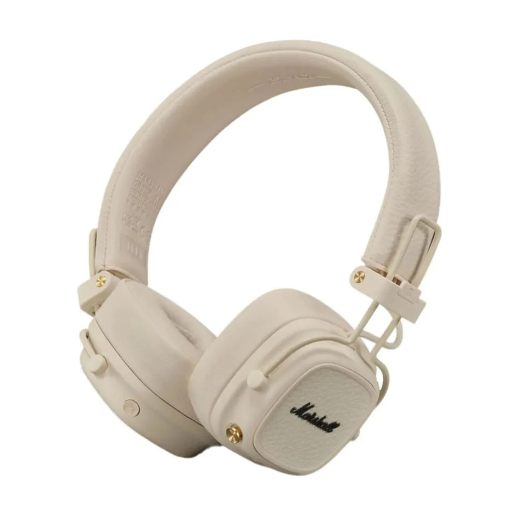 Marshall Major V Wireless On-Ear Headphones – Cream