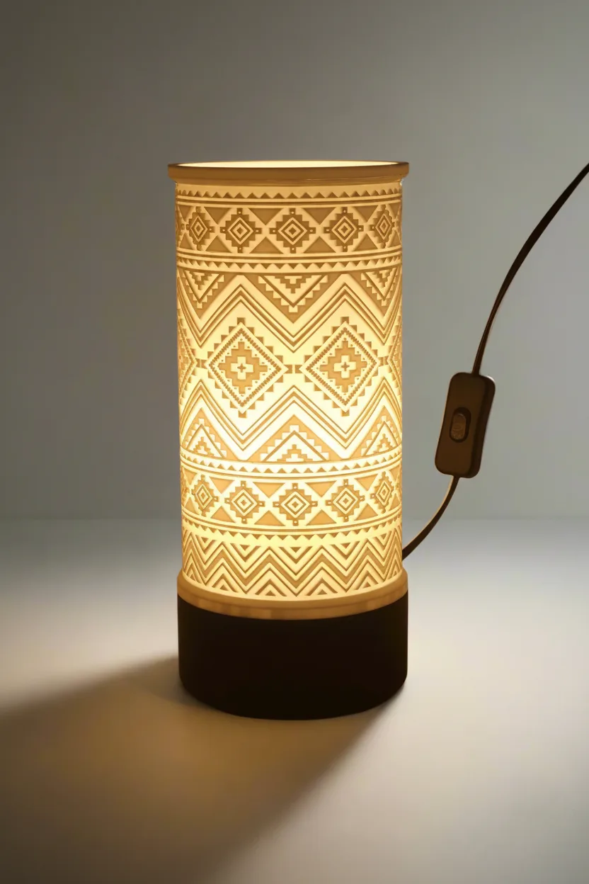 Print3D Africa Boho Radiance Table Lamp