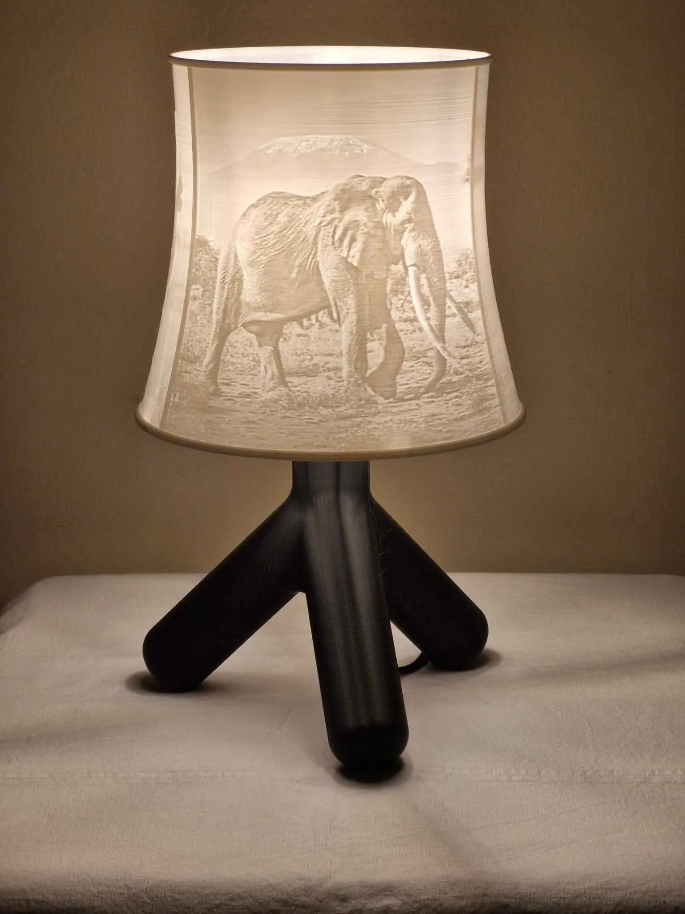Print3D Africa SavannaGlow Table Lamp