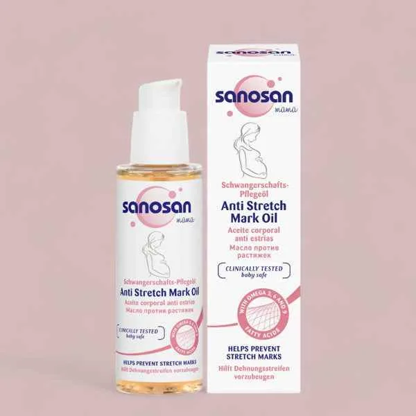 Sanosan Anti Stretch Mark Oil 100 ml Mama