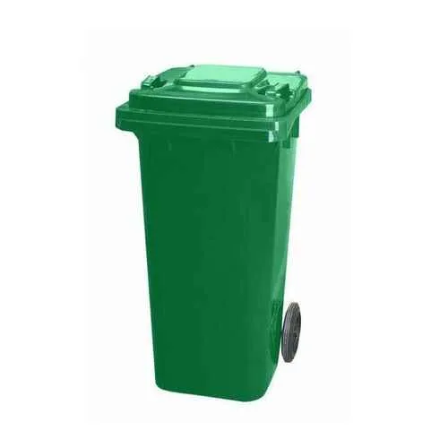 120L Heavy Duty Plastic Waste Bin with Wheels ZTL-120A-1P