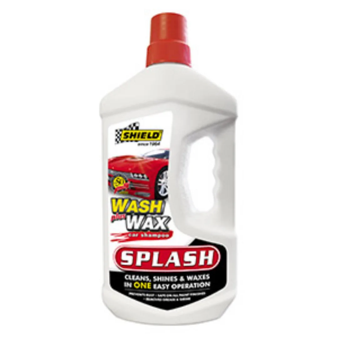Shield Splash Car Shampoo Plus Wax - 1 Litre SH69
