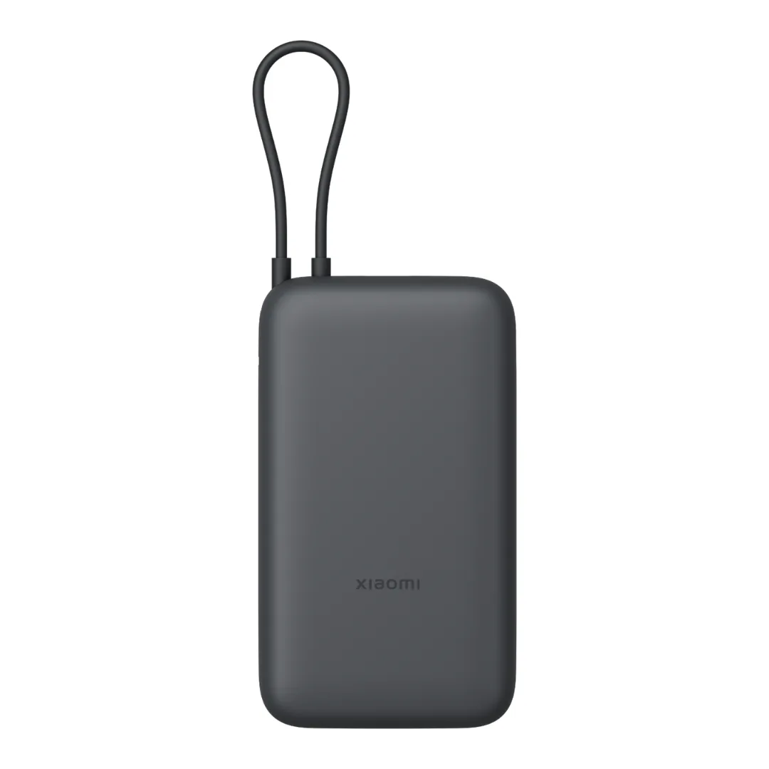 Xiaomi Power Bank 20000mAh Integrated Cable Dark Gray GL
