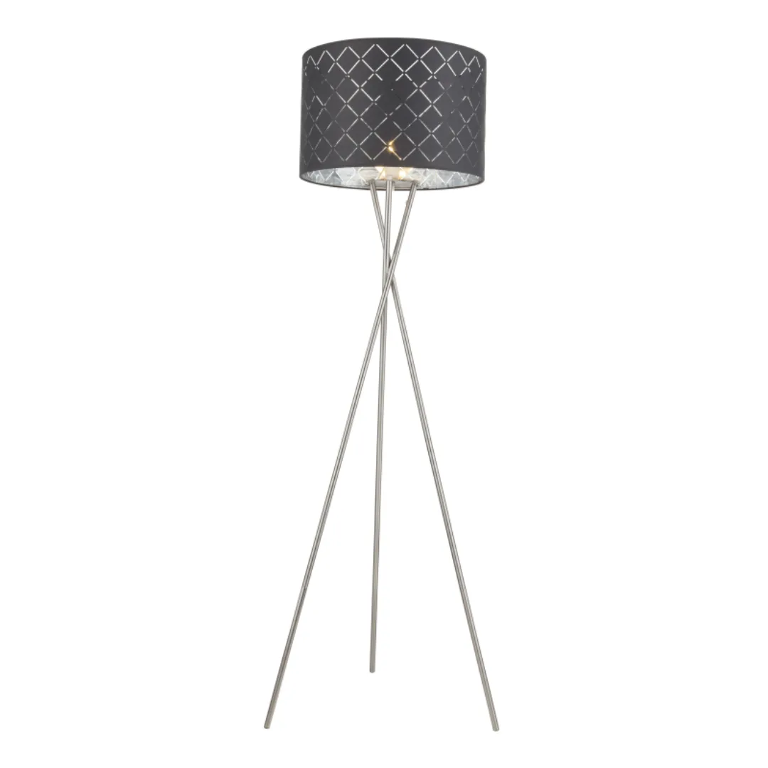 GLOBO Floor Lamp Grey 1xE27 H1600