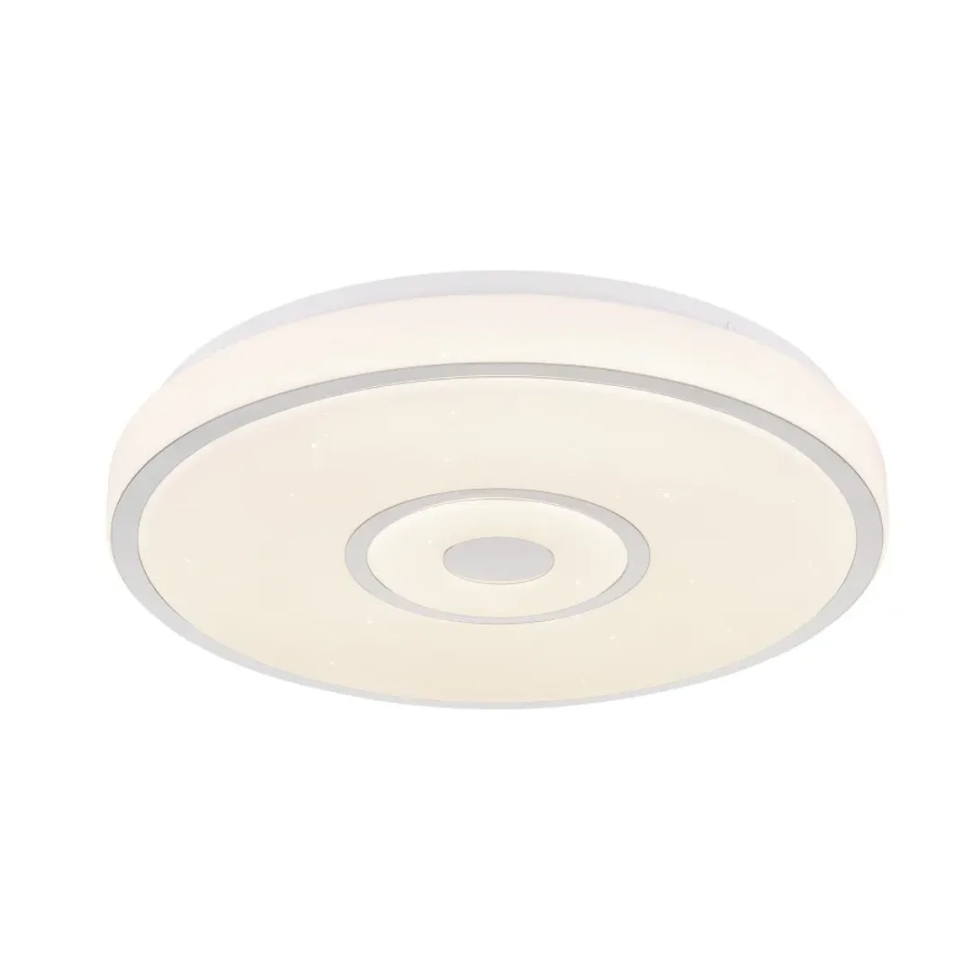 GLOBO Ceiling Light Opal Sparkle LED 24W 4000K D380