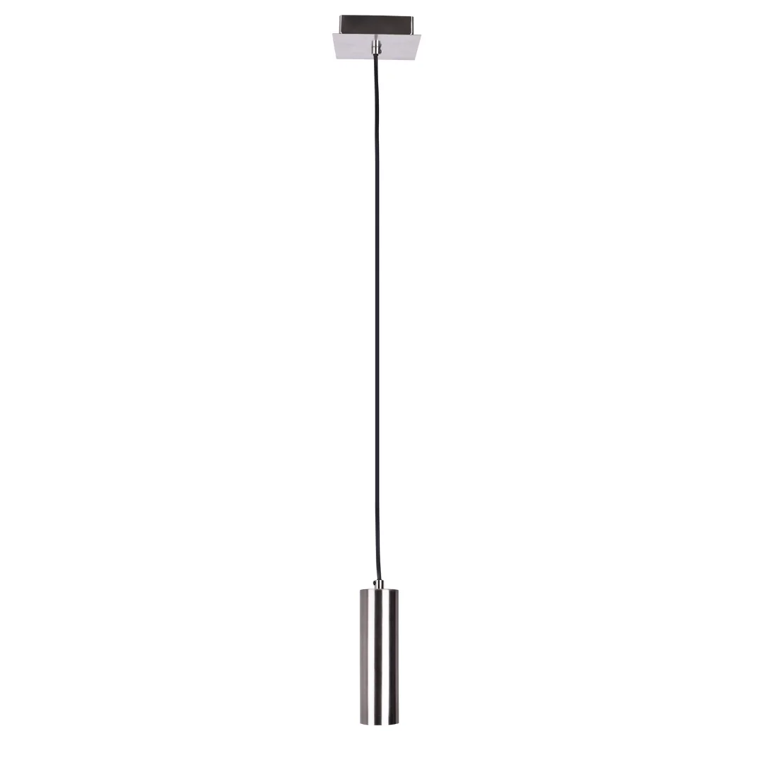 GLOBO LOFT Single Pendant Metal Nickel Matt 1xGU10