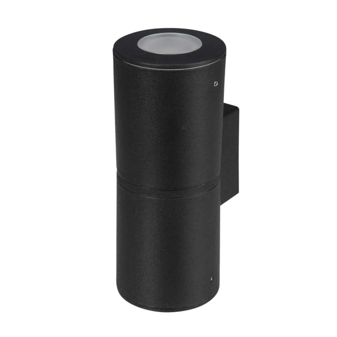 Fumagalli FRANCA 90 2L Wall Black Frosted GU10 LED 12W CCT